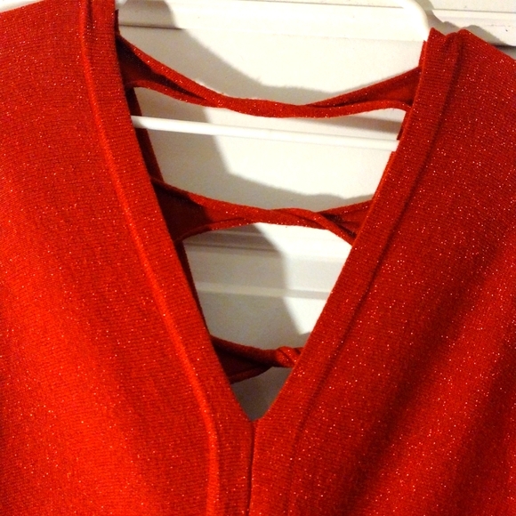 Sparkly Red Dress - Picture 5 of 6
